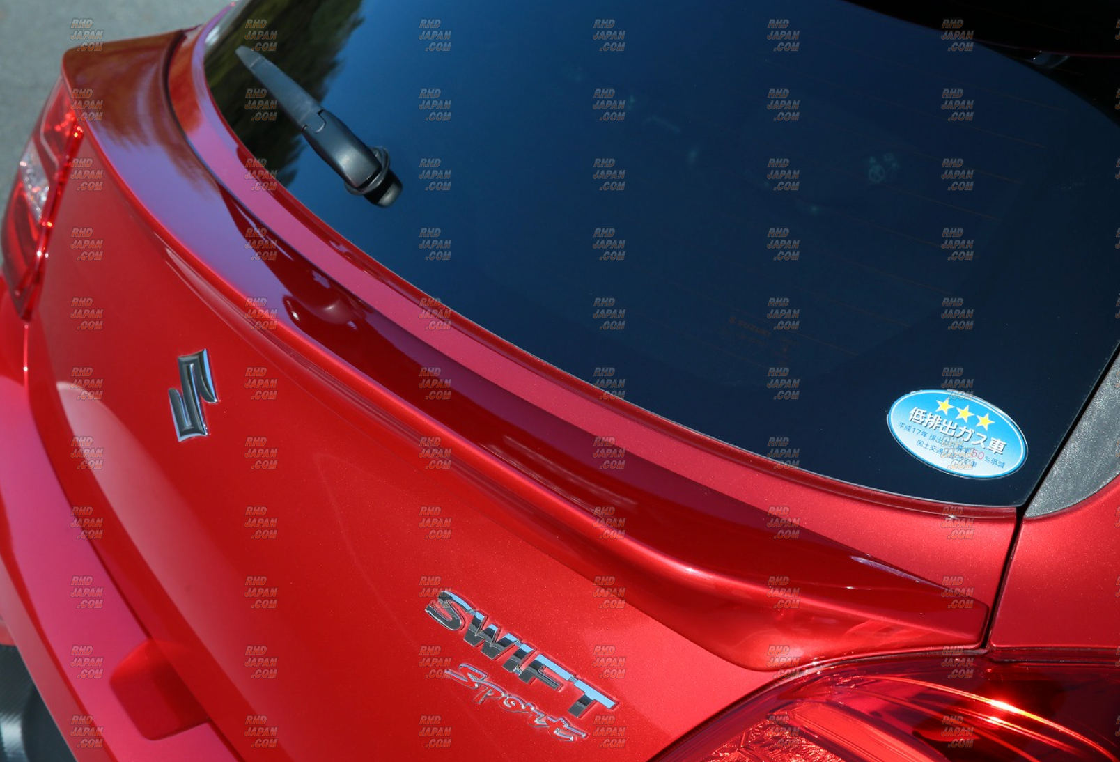 Sun Line Racing SLR Sport Aero Rear Gate Spoiler FRP - Swift Sport